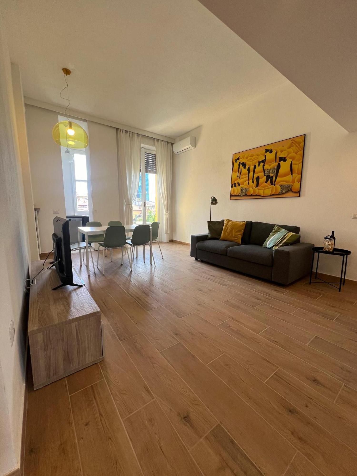 New Apartment With Balcony, Isola Bosco Verticale Milano Exterior foto